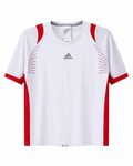 Adidas ClimaCool Running T-Shirt – Gray/Red-L