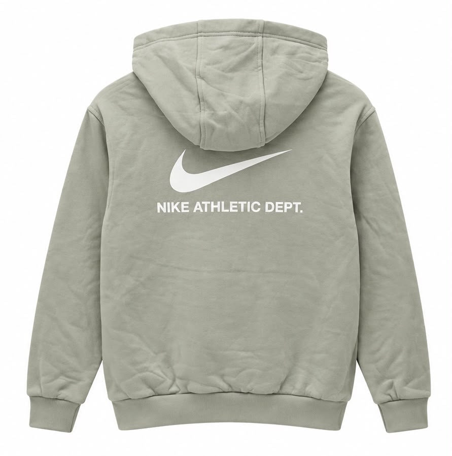 Nike Εφηβικό Φούτερ Γκρι Χακί - XL