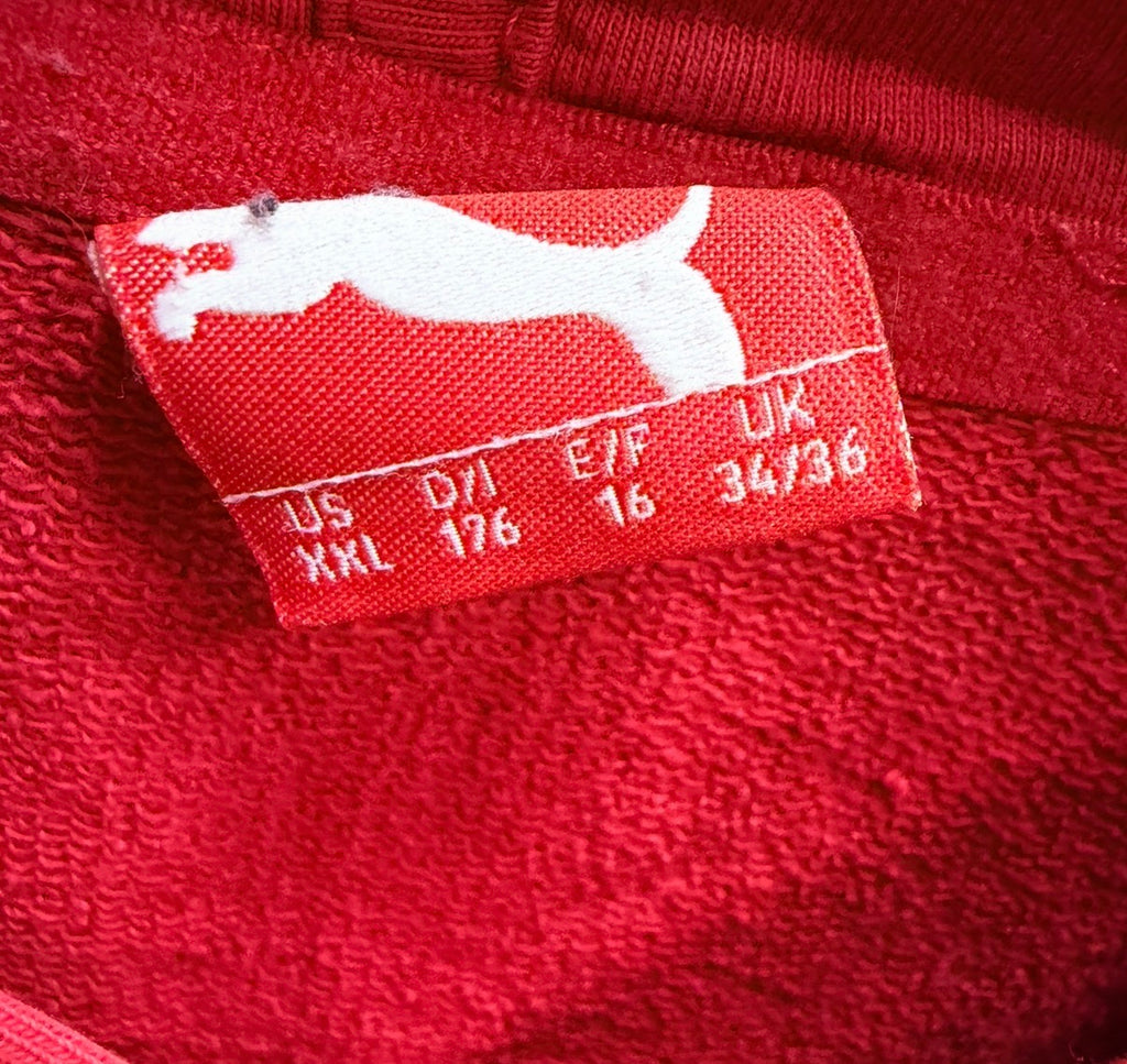 Puma Ανδρική Ζακέτα Κόκκινη - XXL