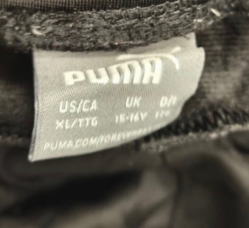 Puma Ανδρικό Παντελόνι Φόρμας Μαύρο - XL