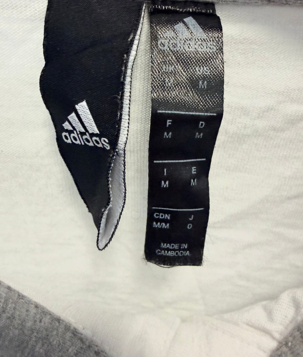 Adidas Ανδρικό Polo Λευκό M