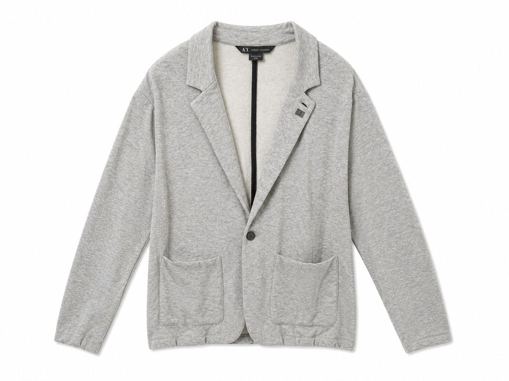 Armani Exchange (A|X) Ανδρική Ζακέτα Blazer Γκρι-M