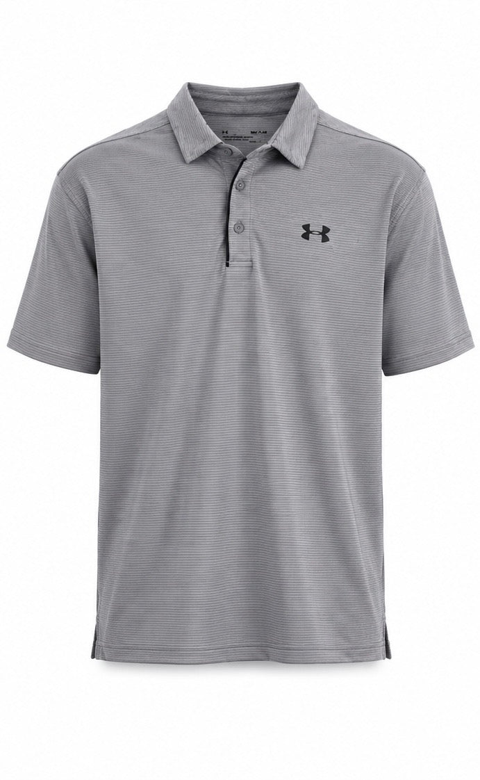 Under Armour HeatGear Performance Polo Γκρι – Medium
