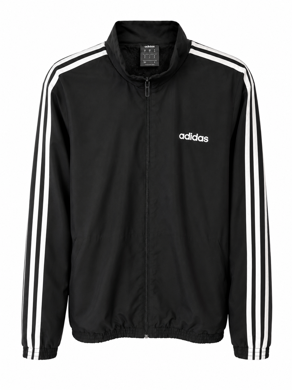 Adidas Essentials 3-Stripes Track Jacket Μαύρο-M