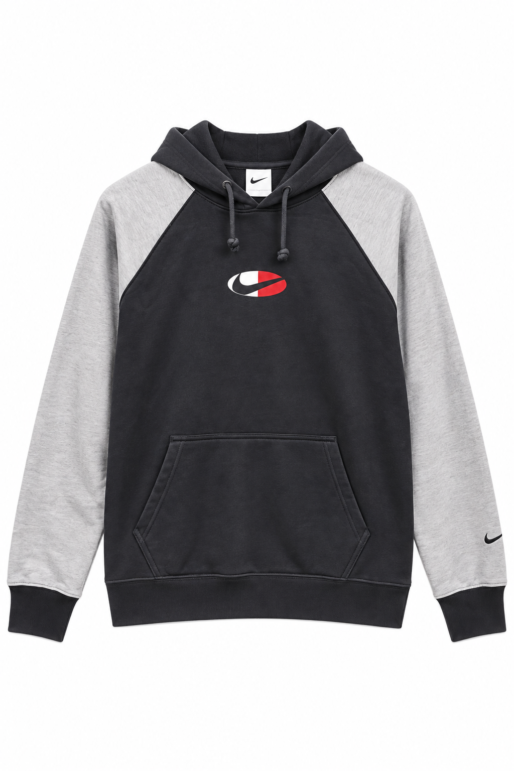 Nike Ανδρικό Φούτερ – Μαύρο Γκρι - M