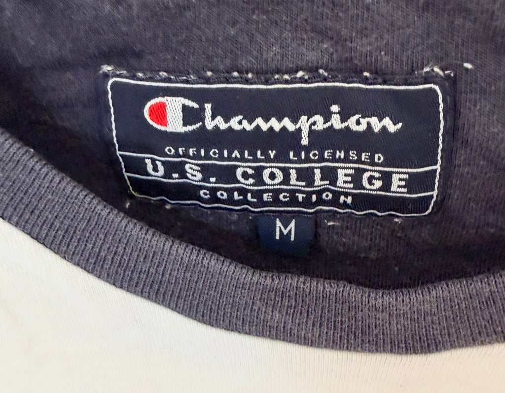 Champion Ανδρικό T-Shirt Μπλουζάκι Penn State – Λευκό/Γκρι/Μπλε – M