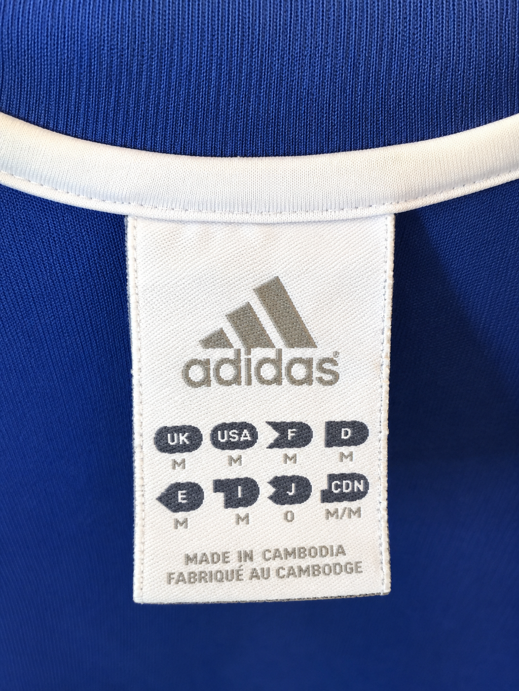 Adidas Climalite Football Jersey – Royal Blue-M