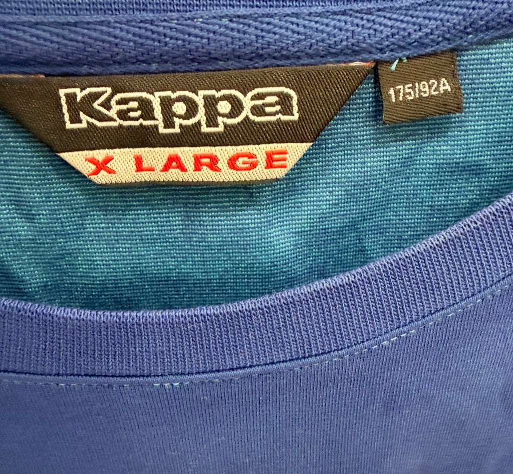 Kappa Ανδρικό Φούτερ – Μπλε – XL
