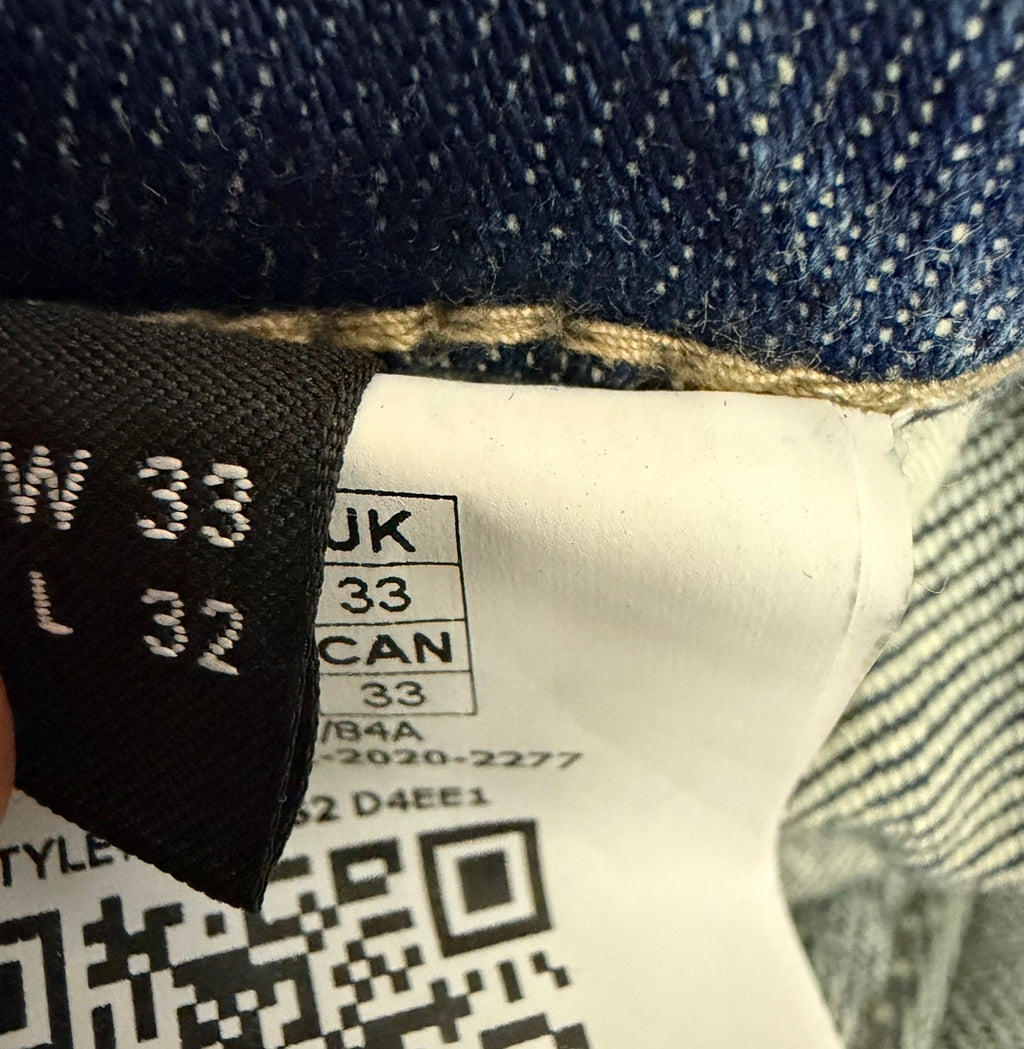 Guess Ανδρικό Τζιν Μπλε Distressed - W33