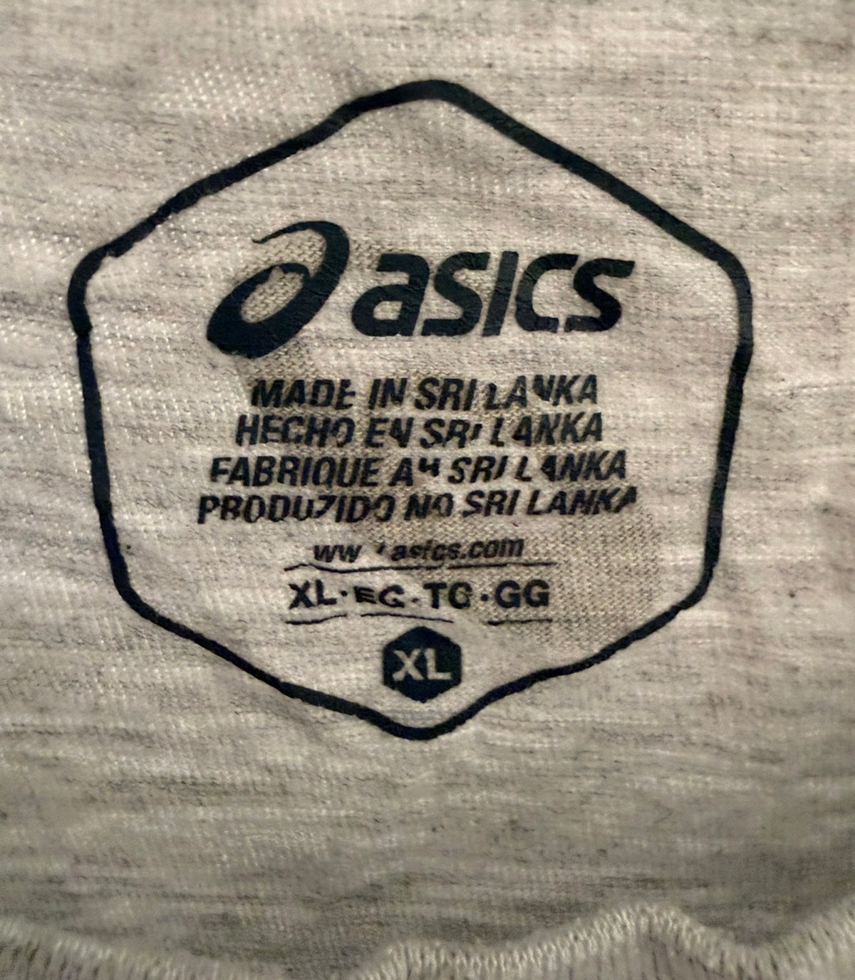 ASICS Ανδρικό T-Shirt Μπλουζάκι Graphic – Γκρι – XL