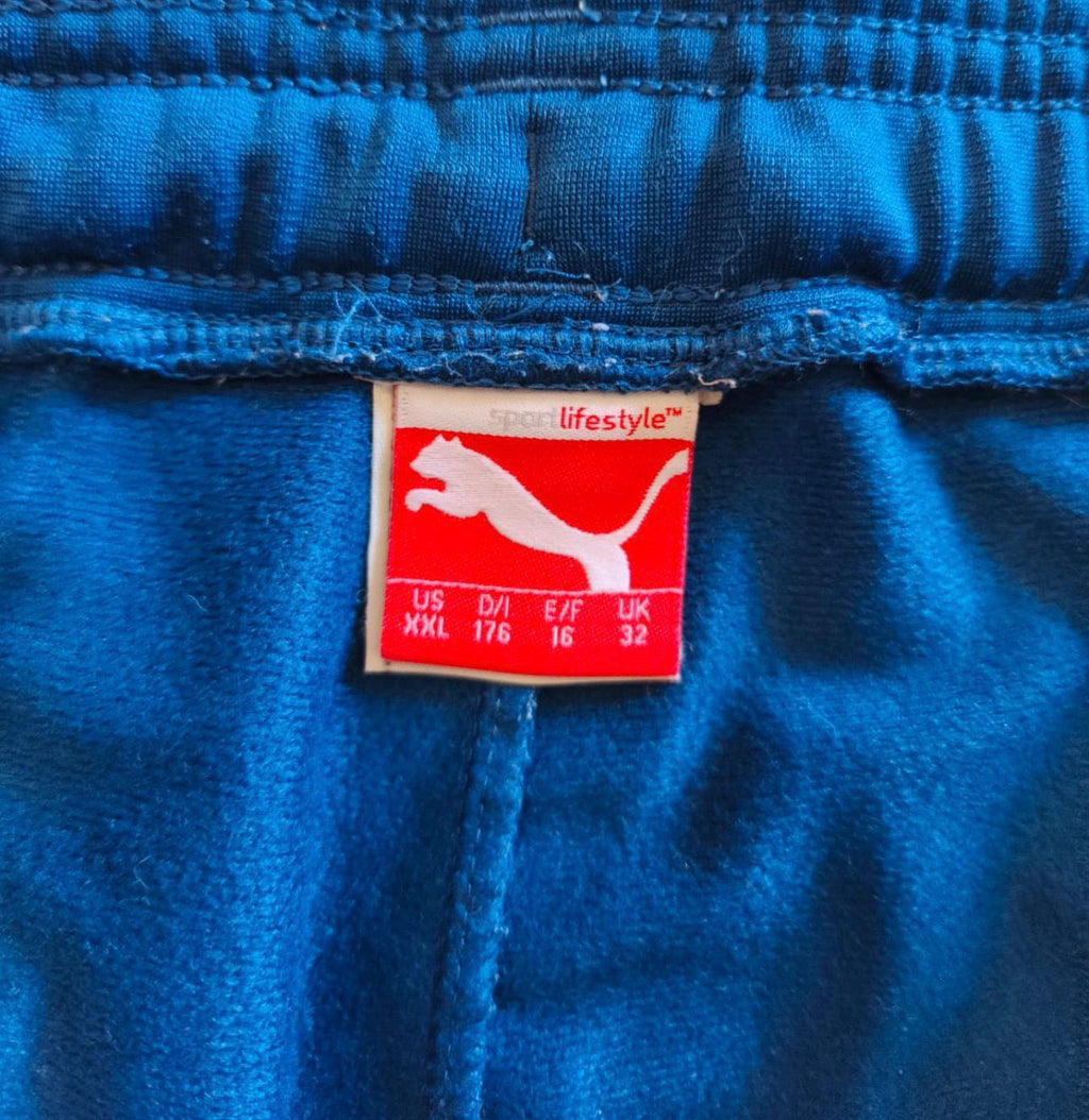 Puma Track Pants – Blue-XXL