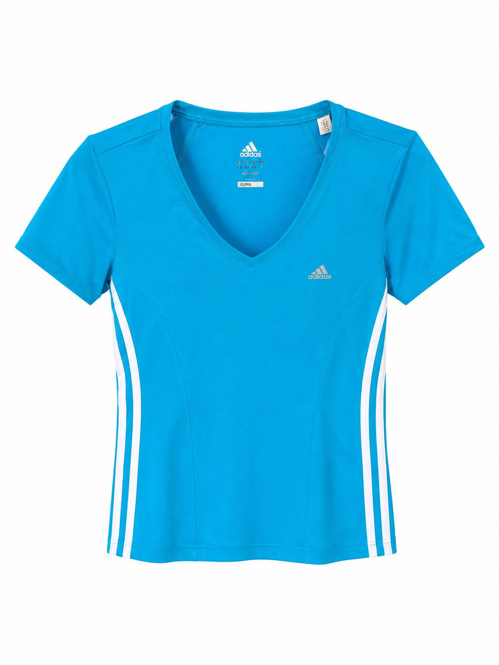 Adidas ClimaLite Γυναικείο Αθλητικό T-Shirt Μπλε-S