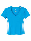 Adidas ClimaLite Γυναικείο Αθλητικό T-Shirt Μπλε-S
