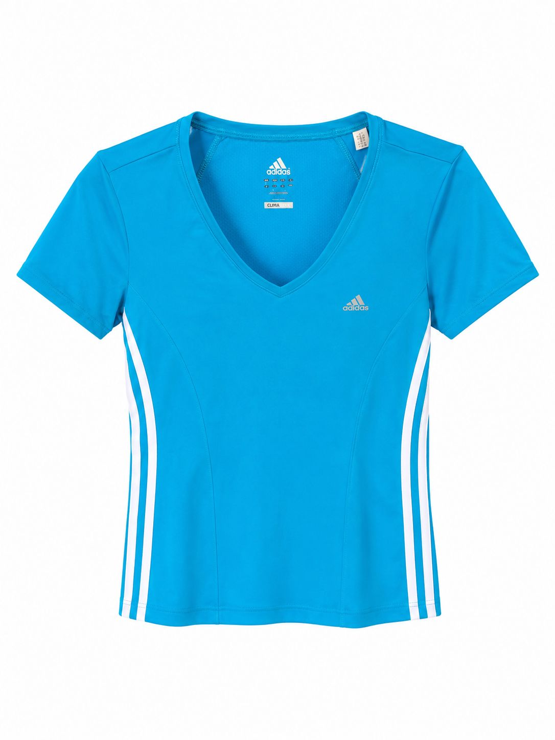 Adidas ClimaLite Γυναικείο Αθλητικό T-Shirt Μπλε-S