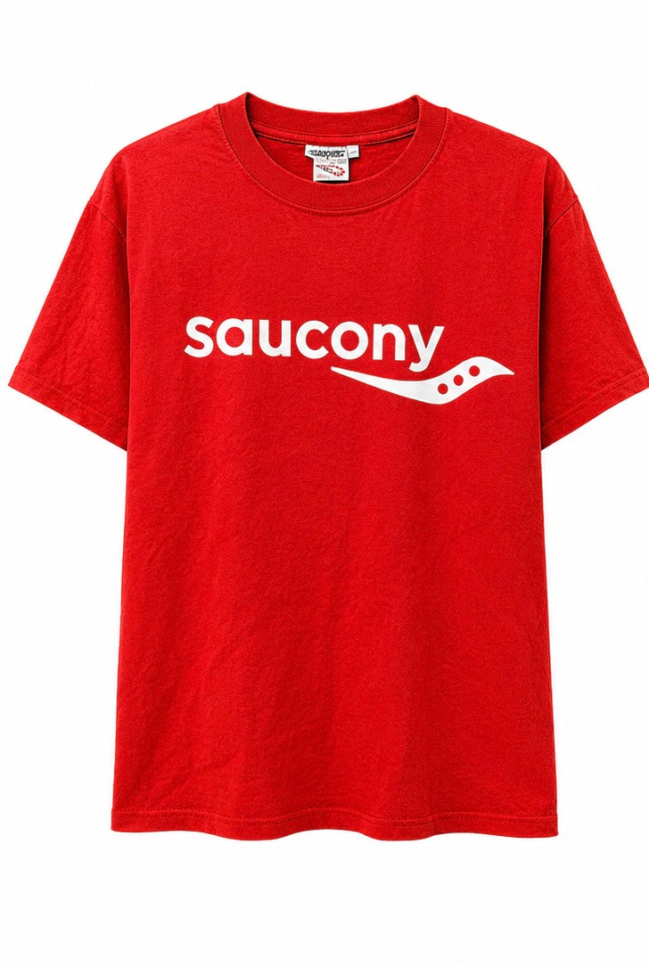 Saucony Ανδρικό T-Shirt Μπλουζάκι – Κόκκινο – S