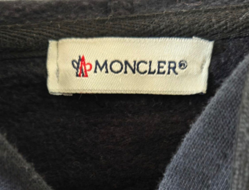 Moncler Full Zip Hoodie – Μαύρη-L