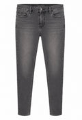 Ανδρικό Slim Fit Jeans – Γκρι Washed-26