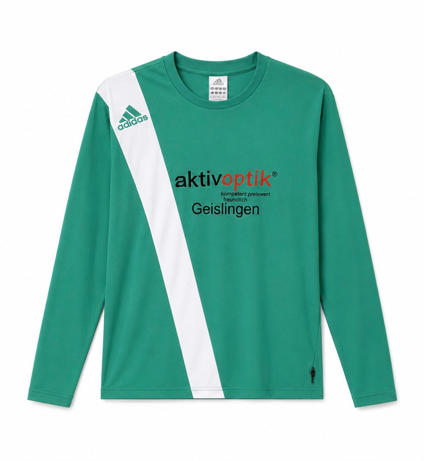 Adidas Ανδρική Μακρυμάνικη Ποδοσφαιρική Μπλούζα – Πράσινο – XL