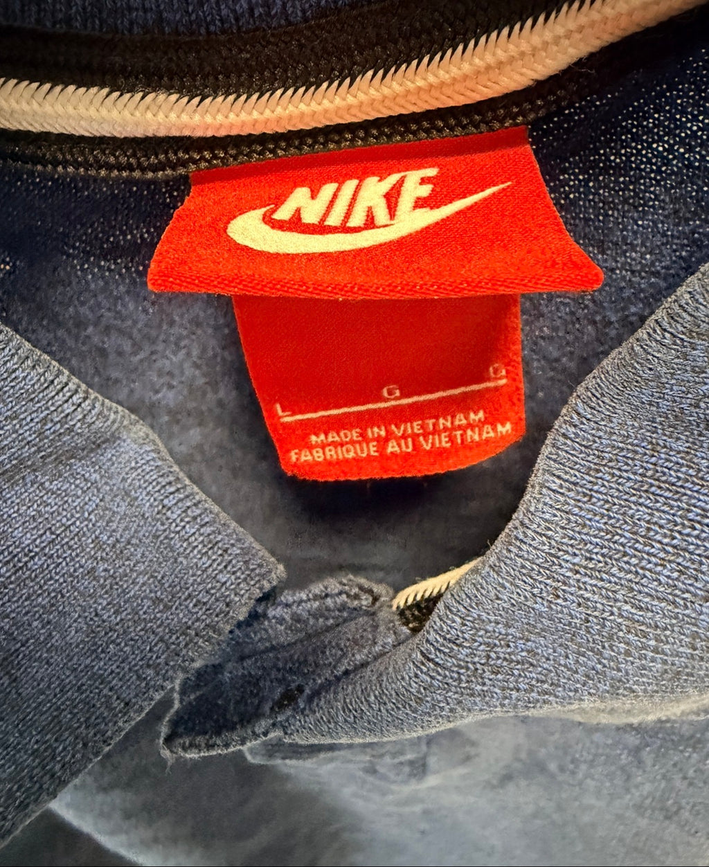 Nike Ανδρικό Polo Μπλε / Sportswear Logo Polo L