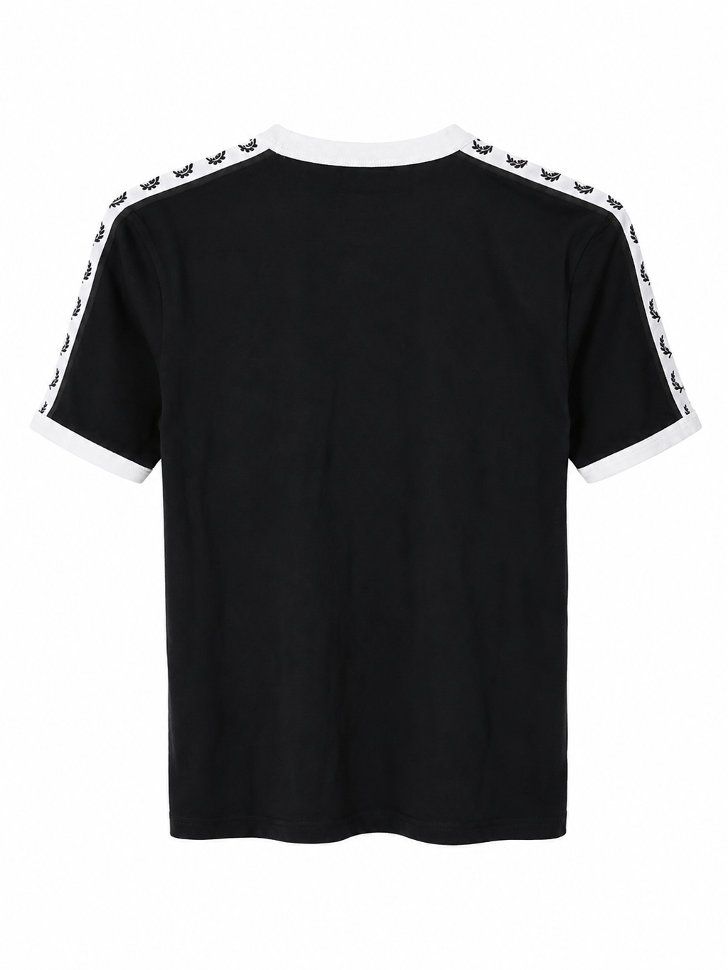 Fred Perry Taped Ringer T-Shirt Μαύρο-M