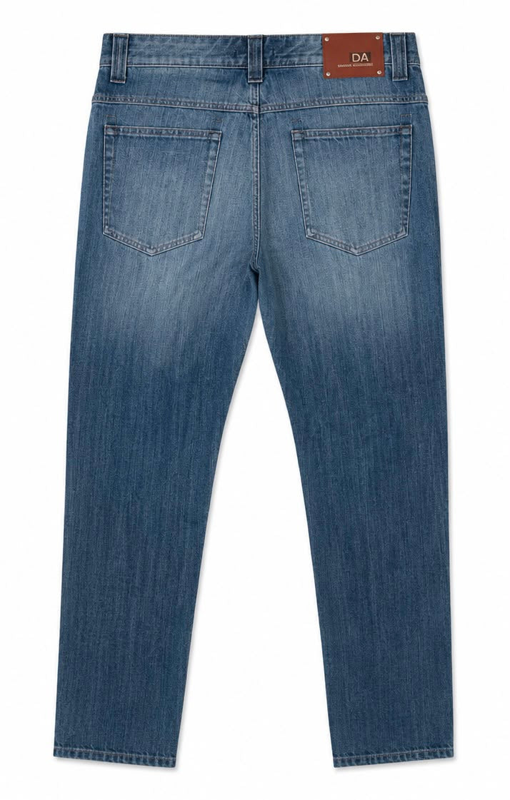Daniele Alessandrini Ανδρικό Τζιν Παντελόνι Μπλε Denim-XL