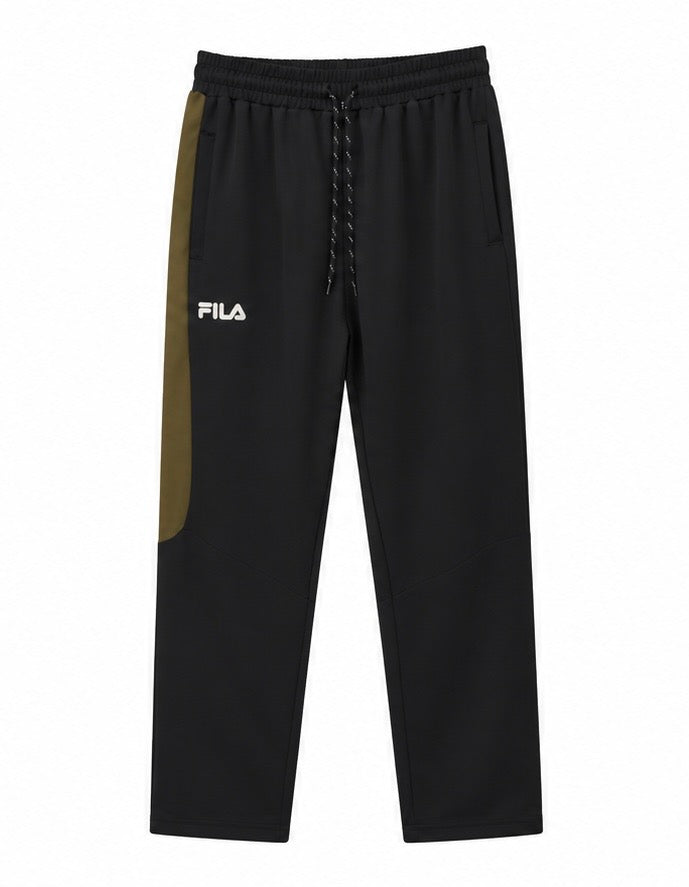 Fila Ανδρικό Παντελόνι Φόρμας Μαύρο - L