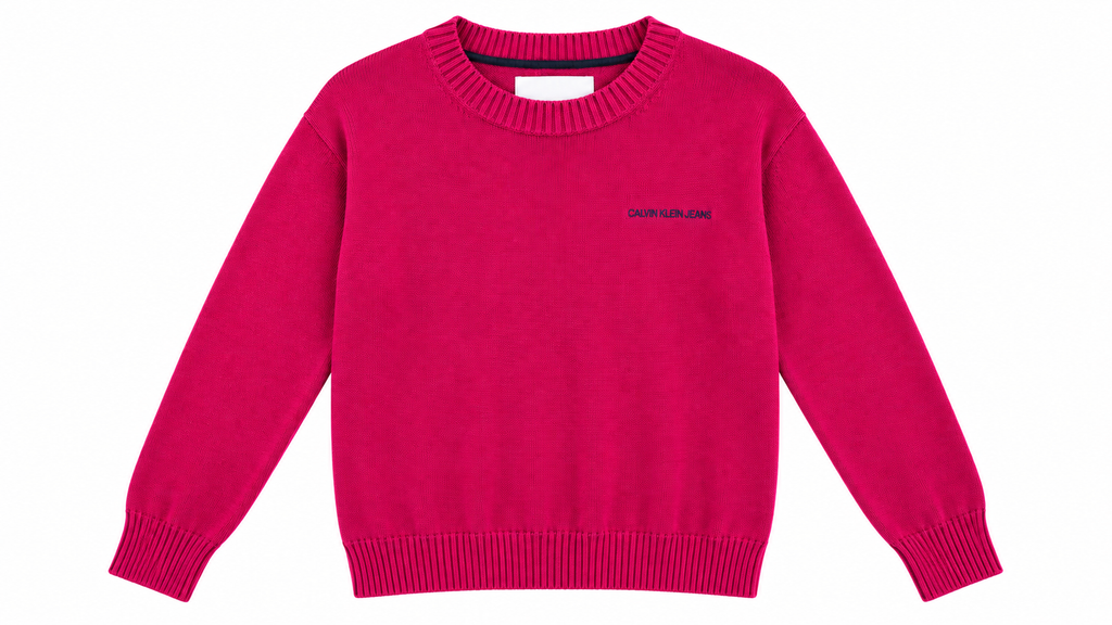 Calvin Klein Jeans Ανδρικό Πλεκτό Πουλόβερ – Φούξια – XXL