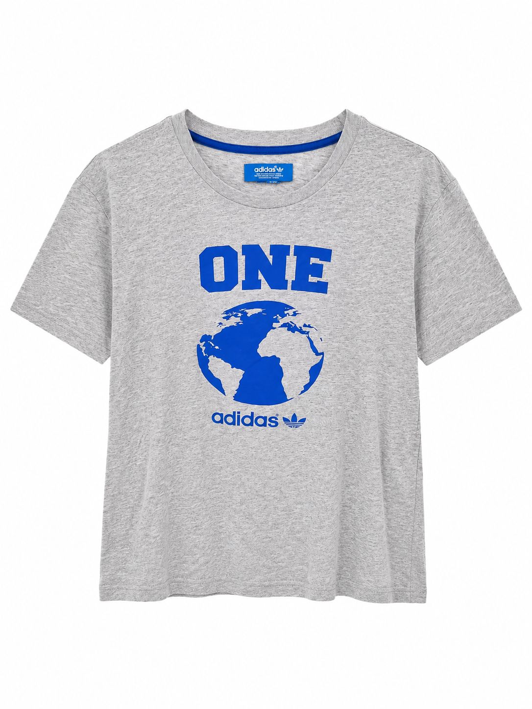 Adidas Originals One World Γκρι T-Shirt-M