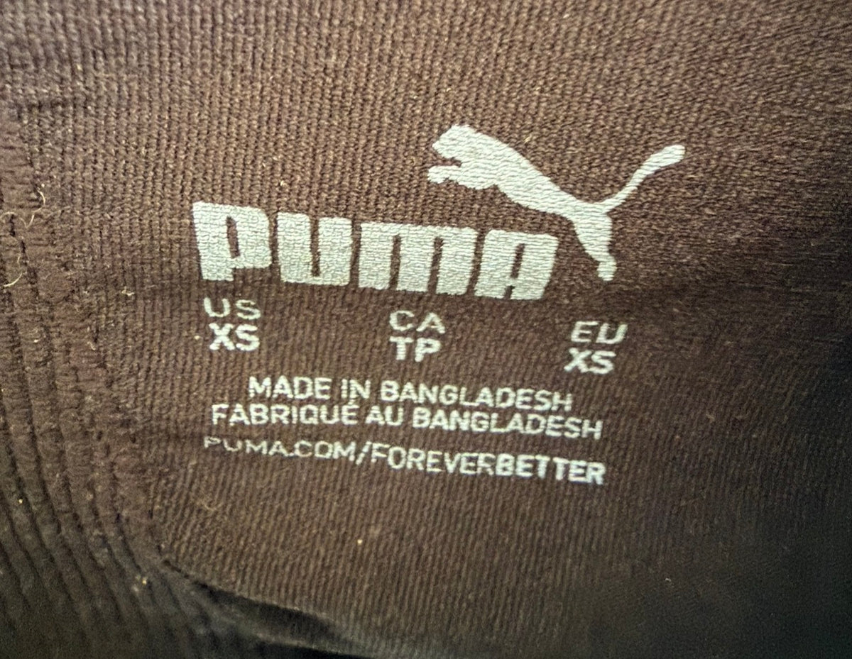 Puma Γυναικείο Μακρυμάνικο Crop Top Μπλουζάκι – Μαύρο – XS
