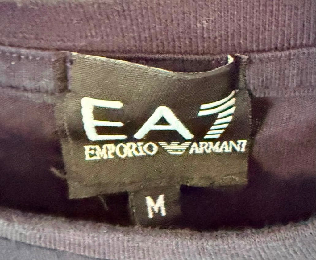 EA7 Emporio Armani Ανδρικό T-Shirt Navy Πολύχρωμες Λεπτομέρειες-M