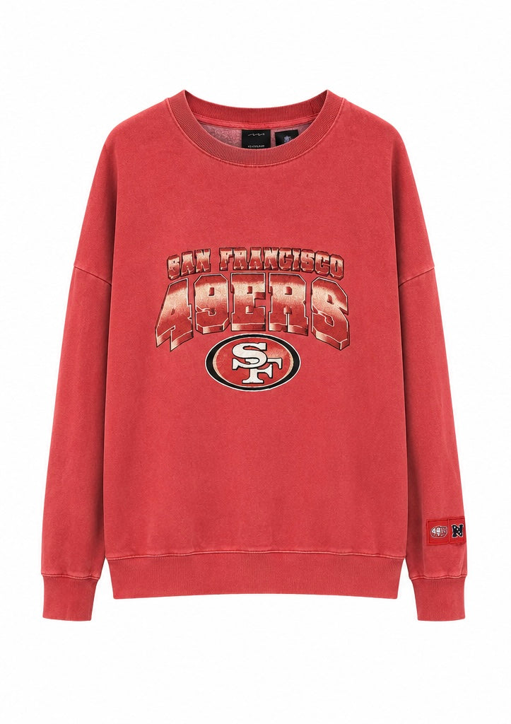 NFL San Francisco 49ers Ανδρικό Φούτερ – Κόκκινο – Large
