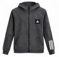 Adidas Παιδική Ζακέτα Γκρι - XL