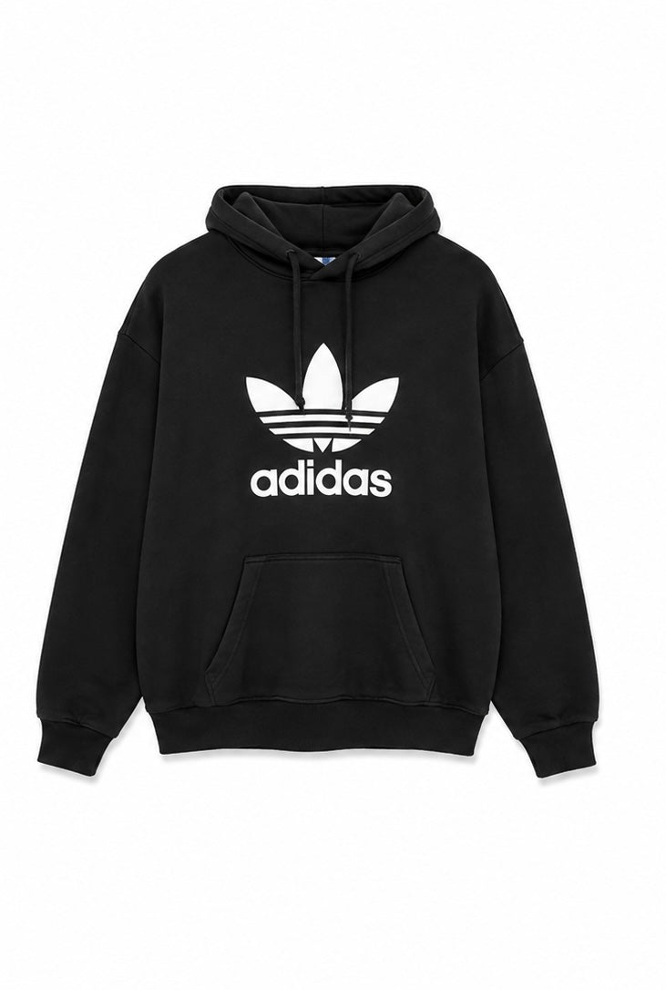 Adidas Originals Ανδρικό Φούτερ με Κουκούλα – Μαύρο – XS