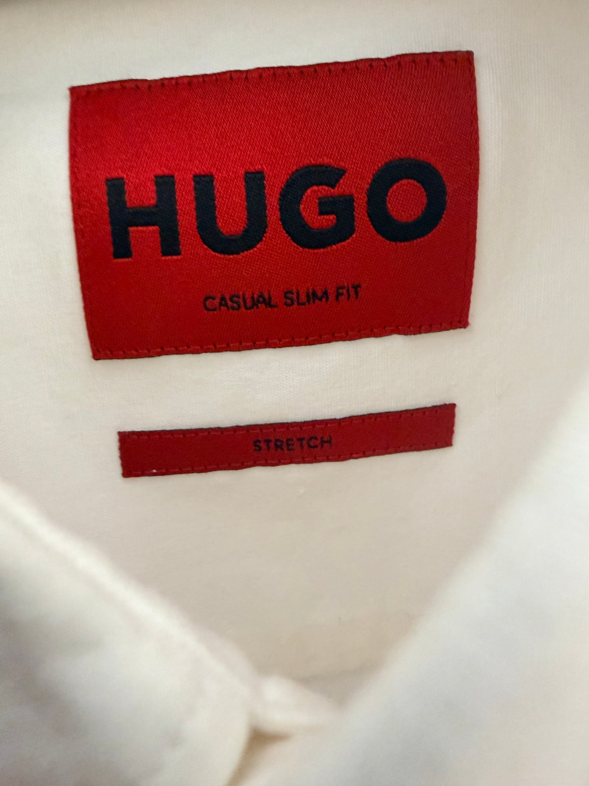 HUGO Ανδρικό Πουκάμισο – Λευκό – L