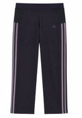 Adidas Γυναικείο Παντελόνι Φόρμας Μαύρο/Μωβ 3-Stripes-L