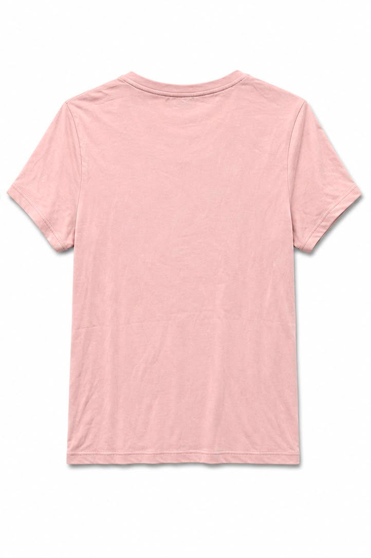 Armani Jeans Γυναικείο T-Shirt Μπλουζάκι – Ροζ – L