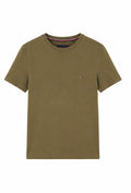 Tommy Hilfiger Ανδρικό T-Shirt Μπλουζάκι – Χακί – XL