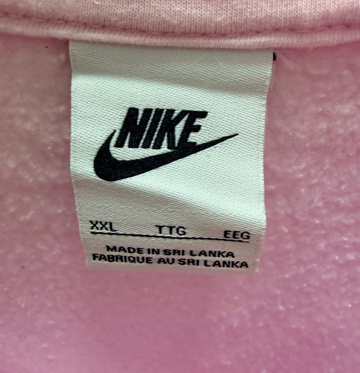 Nike Γυναικείο Φούτερ Ροζ – XXL