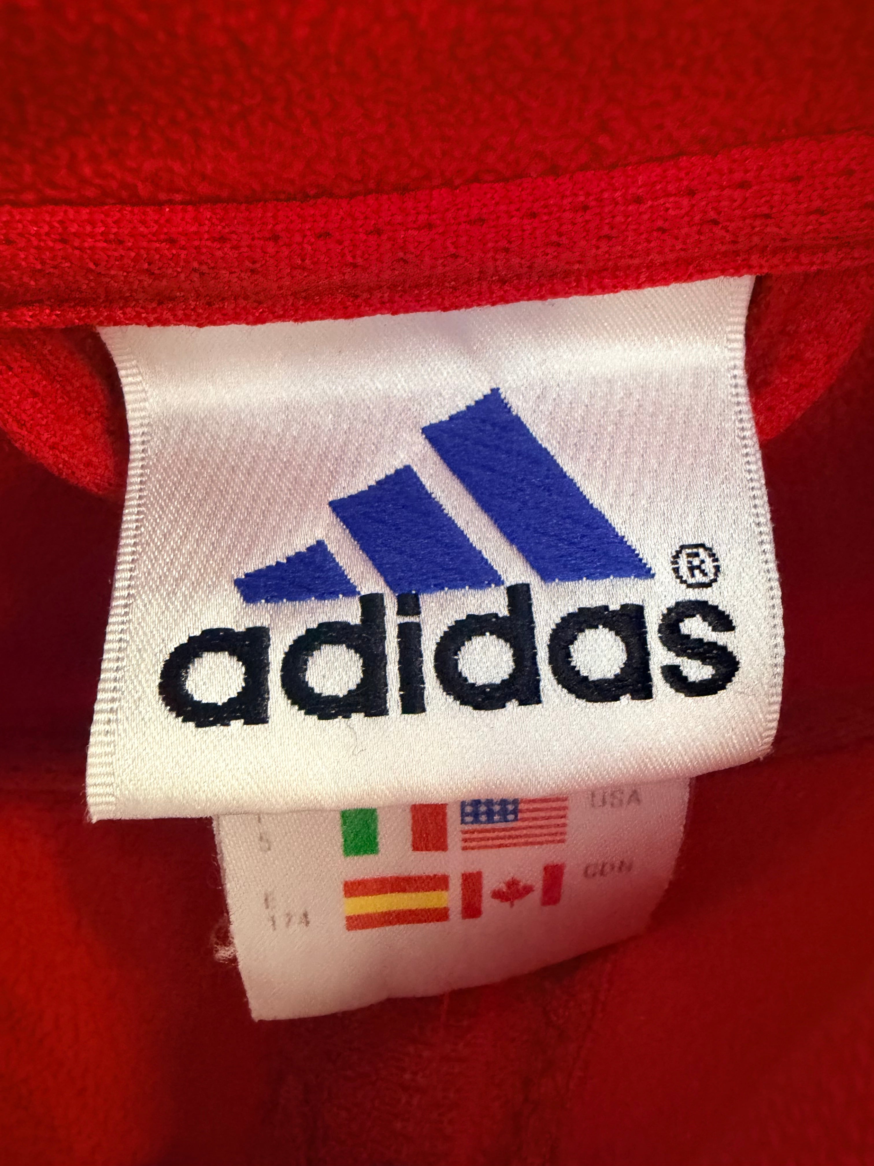 Adidas Essentials 3-Stripes Hooded Track Jacket-XL