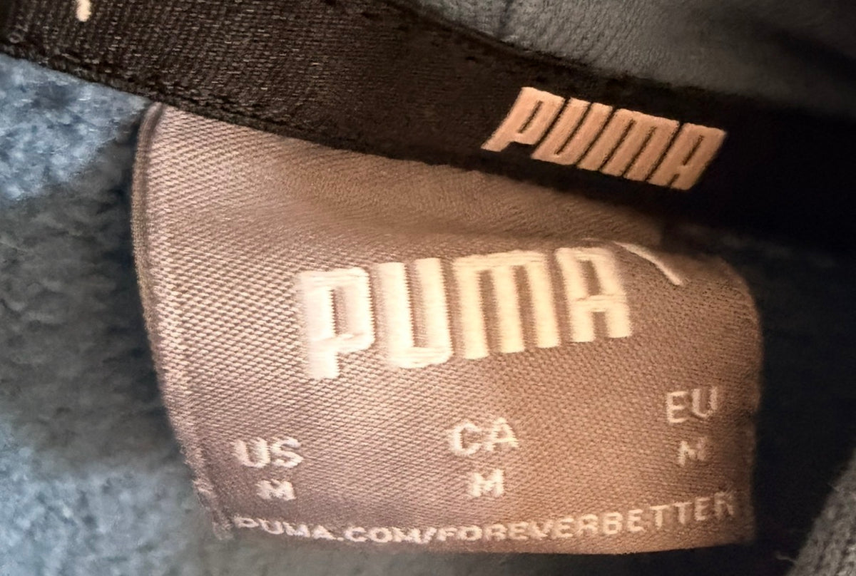 Puma Ανδρικό Φούτερ Γαλάζιο – M