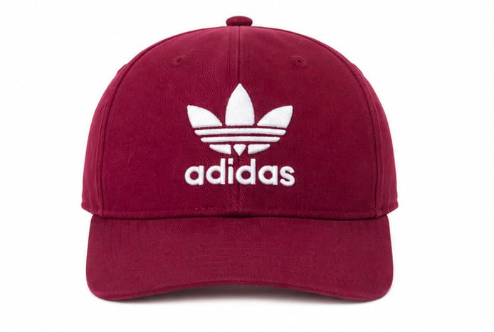 adidas Originals Trefoil Baseball Cap – Burgundy