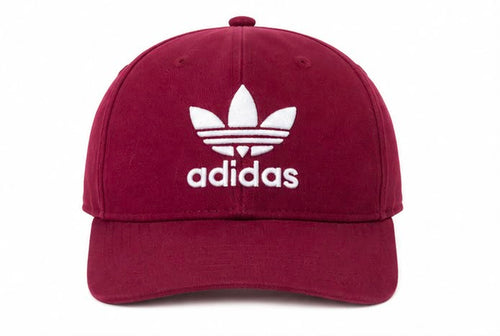adidas Originals Trefoil Baseball Cap – Burgundy