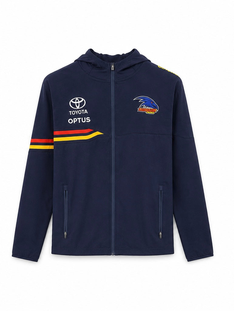 AFL Adelaide Crows Ανδρική Αθλητική Ζακέτα με Κουκούλα – Μπλε Σκούρο – M