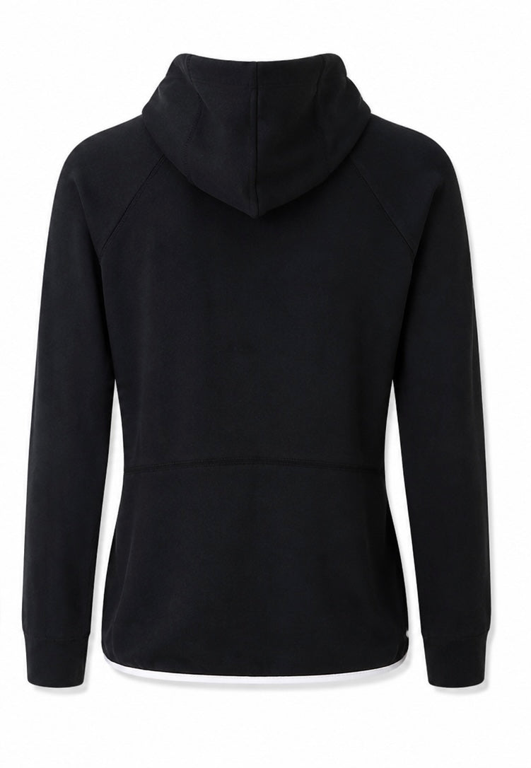 Nike Hooded Training Jacket – Black/White-S