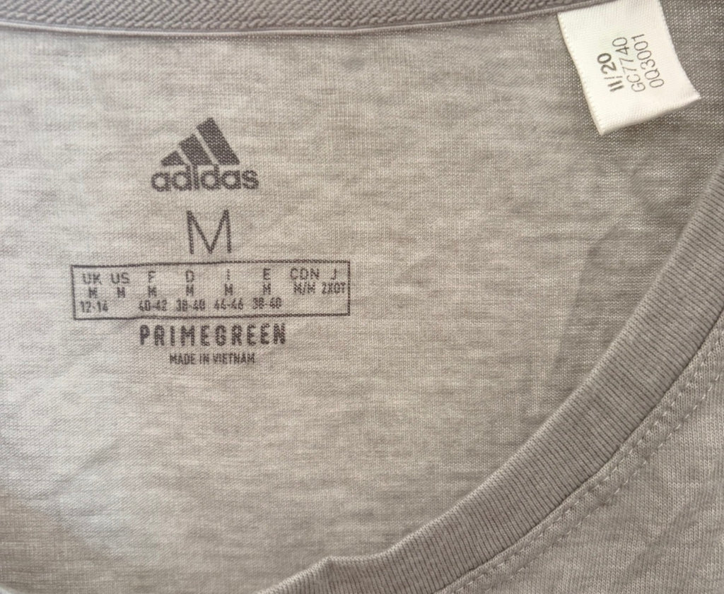 Adidas Γυναικείο T-Shirt Μπλουζάκι – Γκρι – M