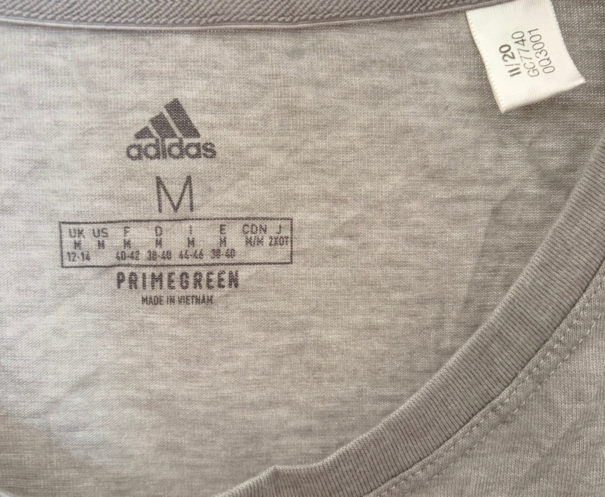 Adidas Γυναικείο T-Shirt Μπλουζάκι – Γκρι – M