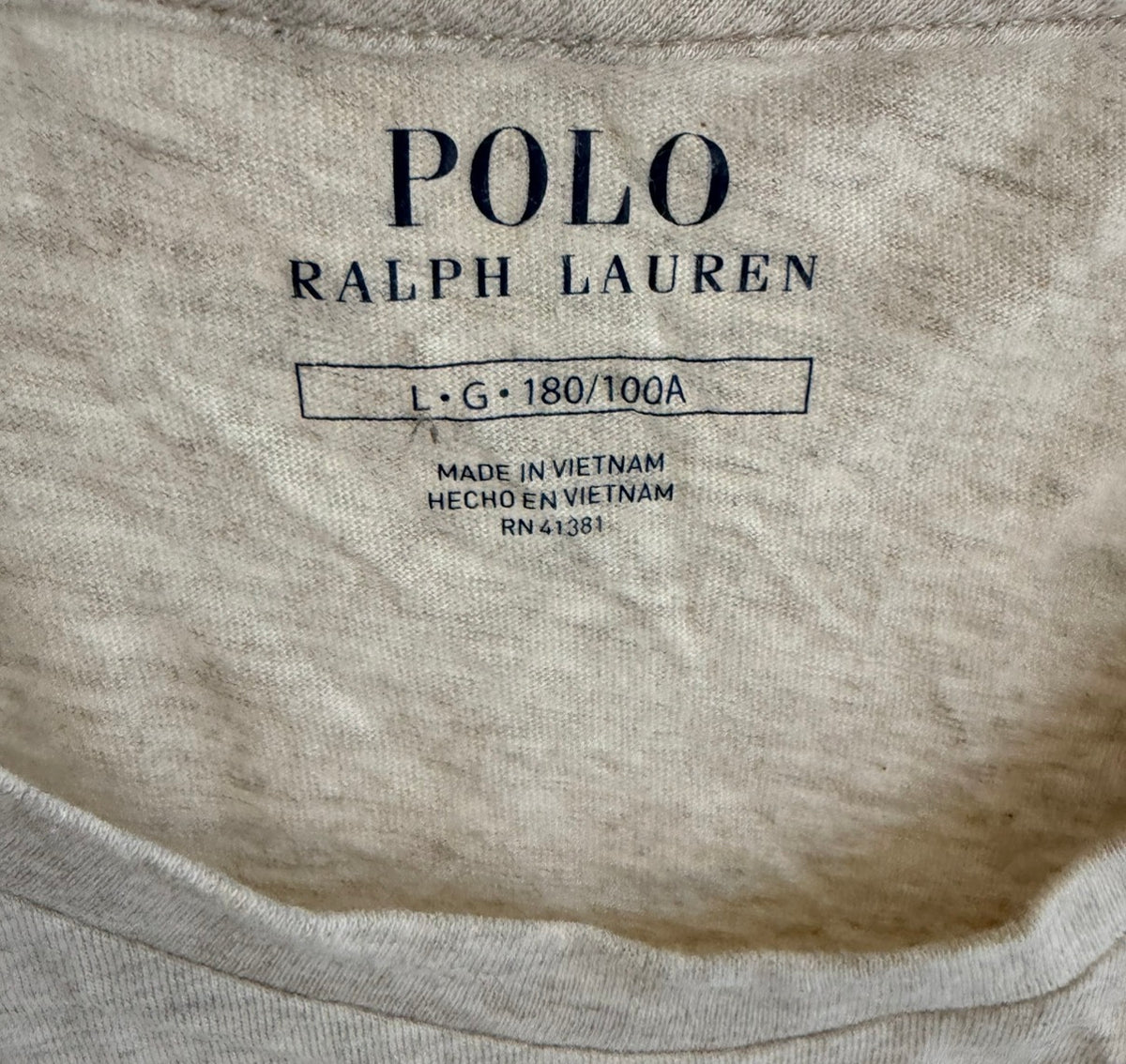 Polo Ralph Lauren Ανδρικό Μπλουζάκι – Γκρι – L