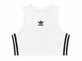 Adidas Originals Women’s Cropped Tank Top – White-XS