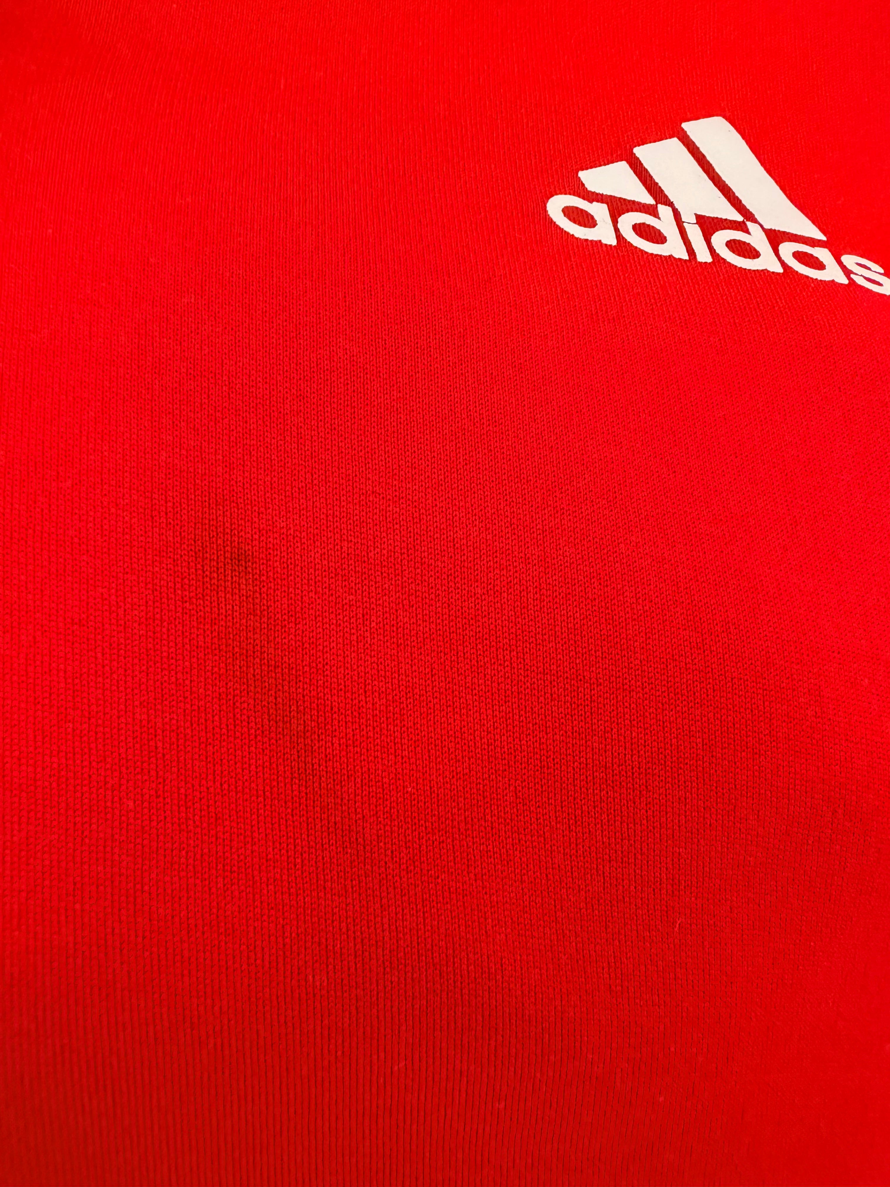 Adidas Essentials 3-Stripes Hooded Track Jacket-XL