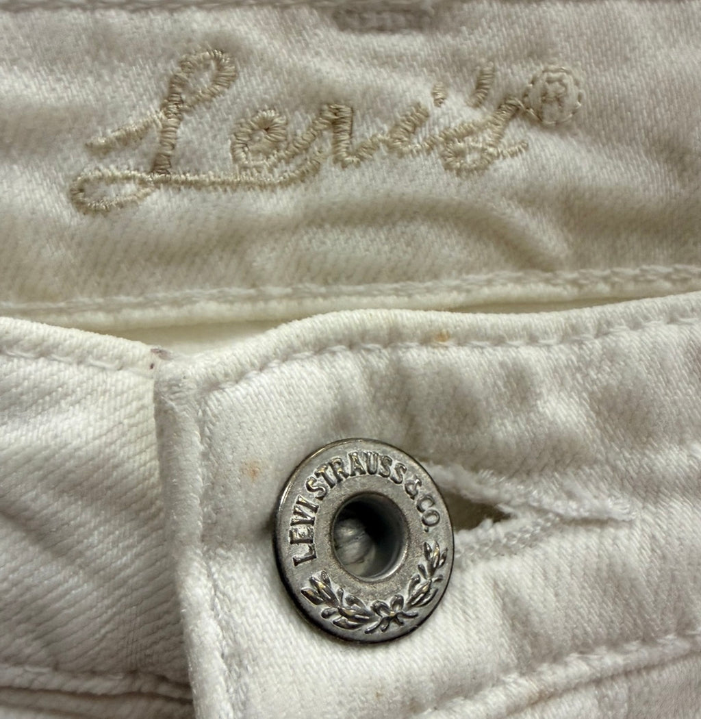 Levi's Γυναικείο Τζιν Λευκό - 28